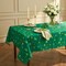 St. Patrick’s Day Tablecloth Waterproof Green Clover Table Cover – Shamrock Pattern Fabric Table Cloth for Dining Room, Party, Kitchen & Holiday Decoration, W60 x L84 in